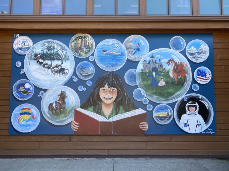 Library Mural