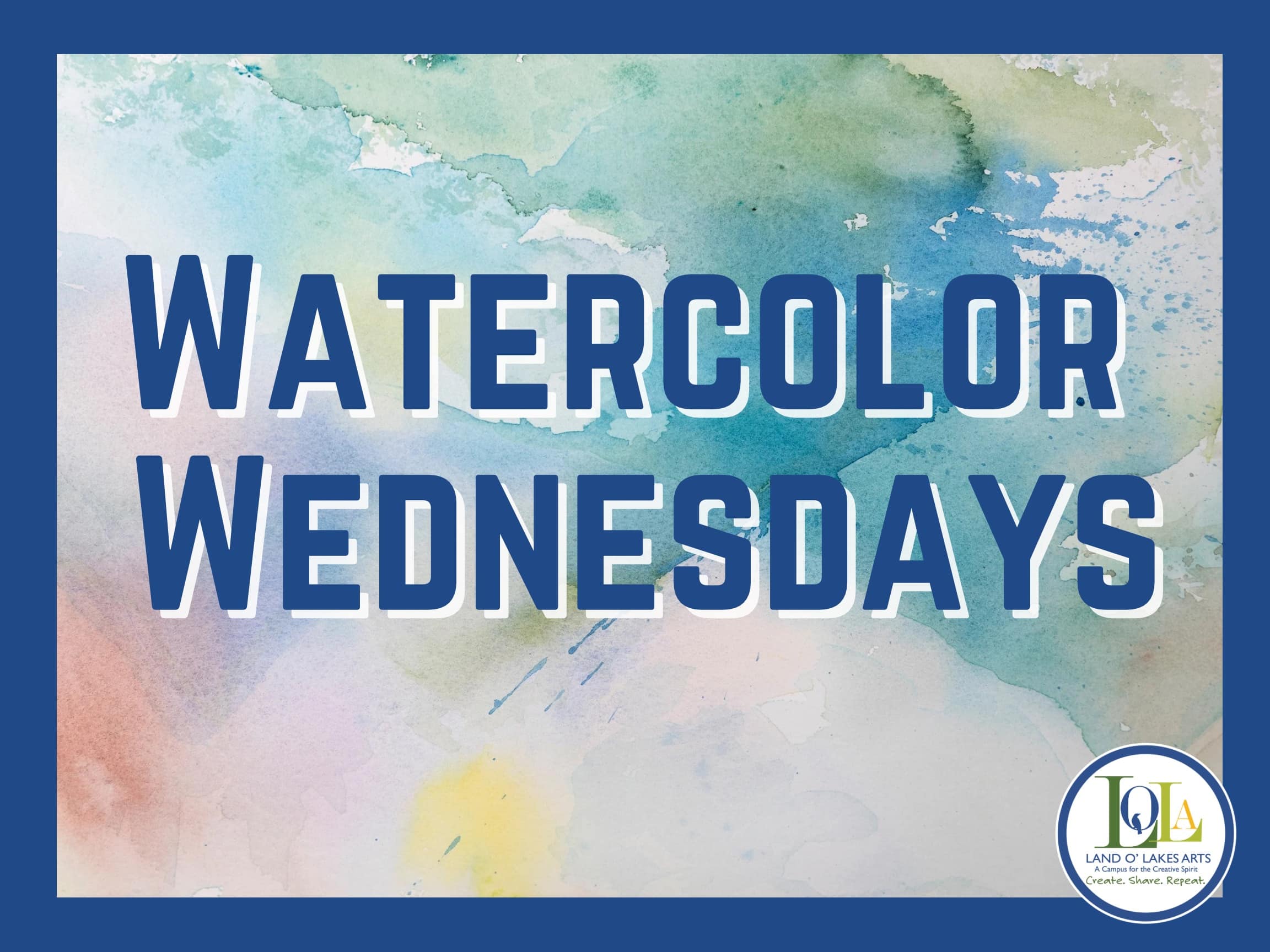 Watercolor Wednesday free art group