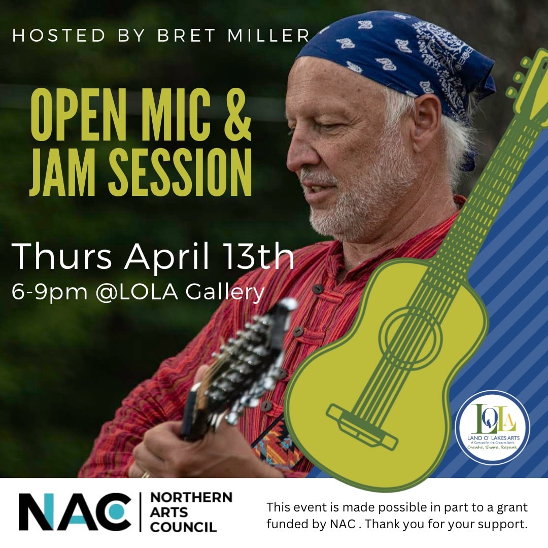 Open Mic and Jam Session April NAC