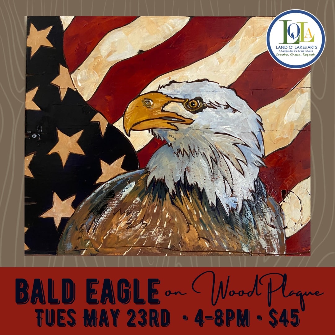 Acrylic Bald Eagle