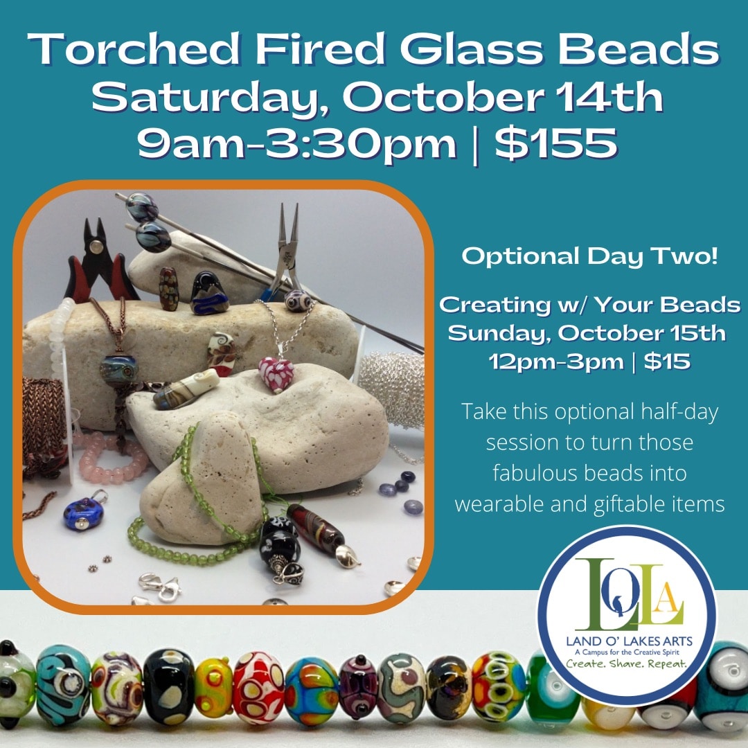 Torch Fired Glass Beads