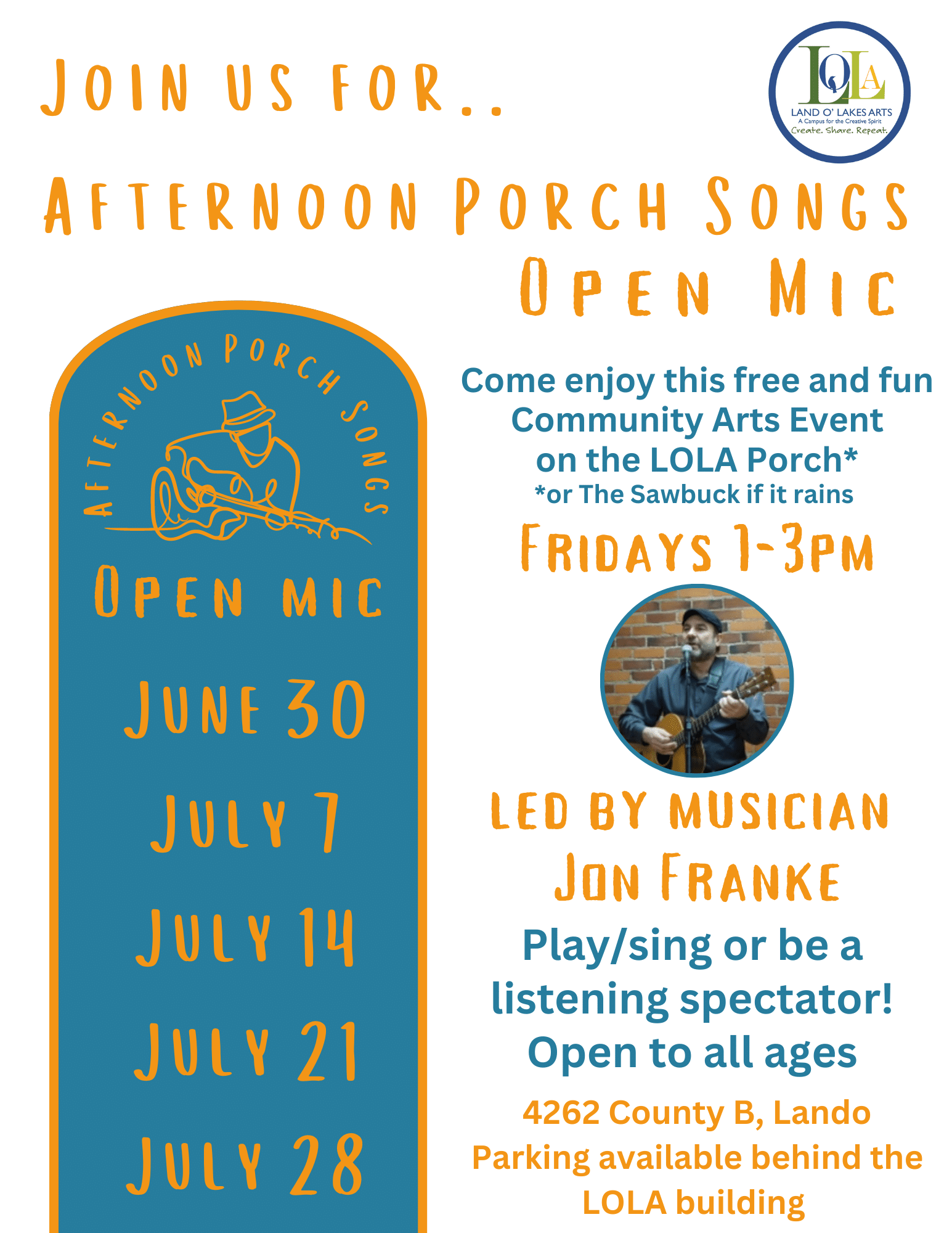 Summer Arts Venture (8.5 × 11 in)