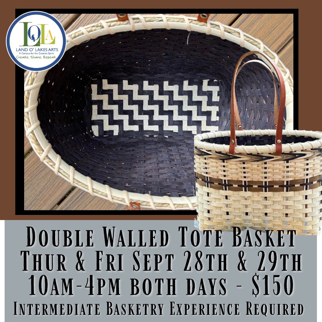 Double Walled Tote Basket