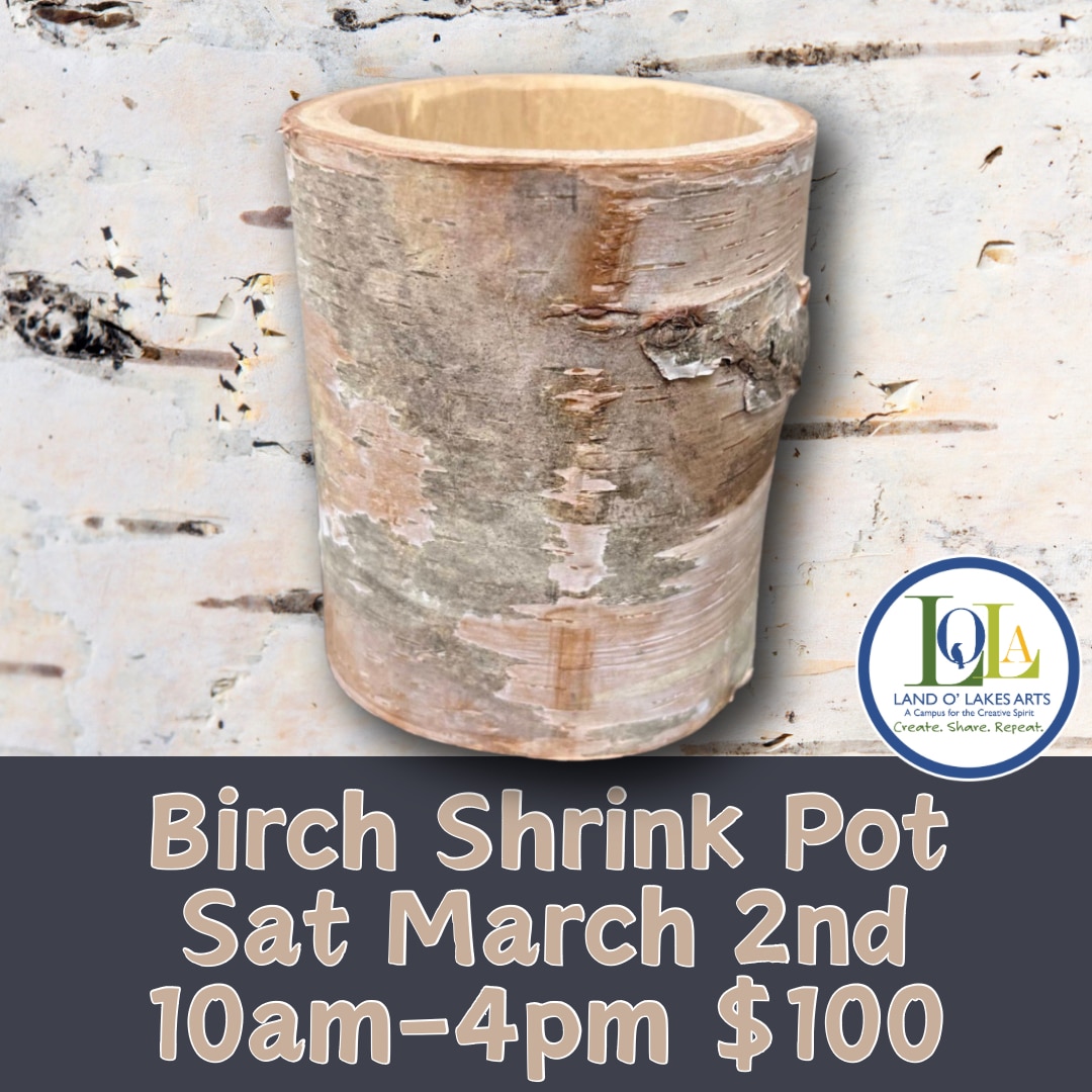 Birch Shrink Pot
