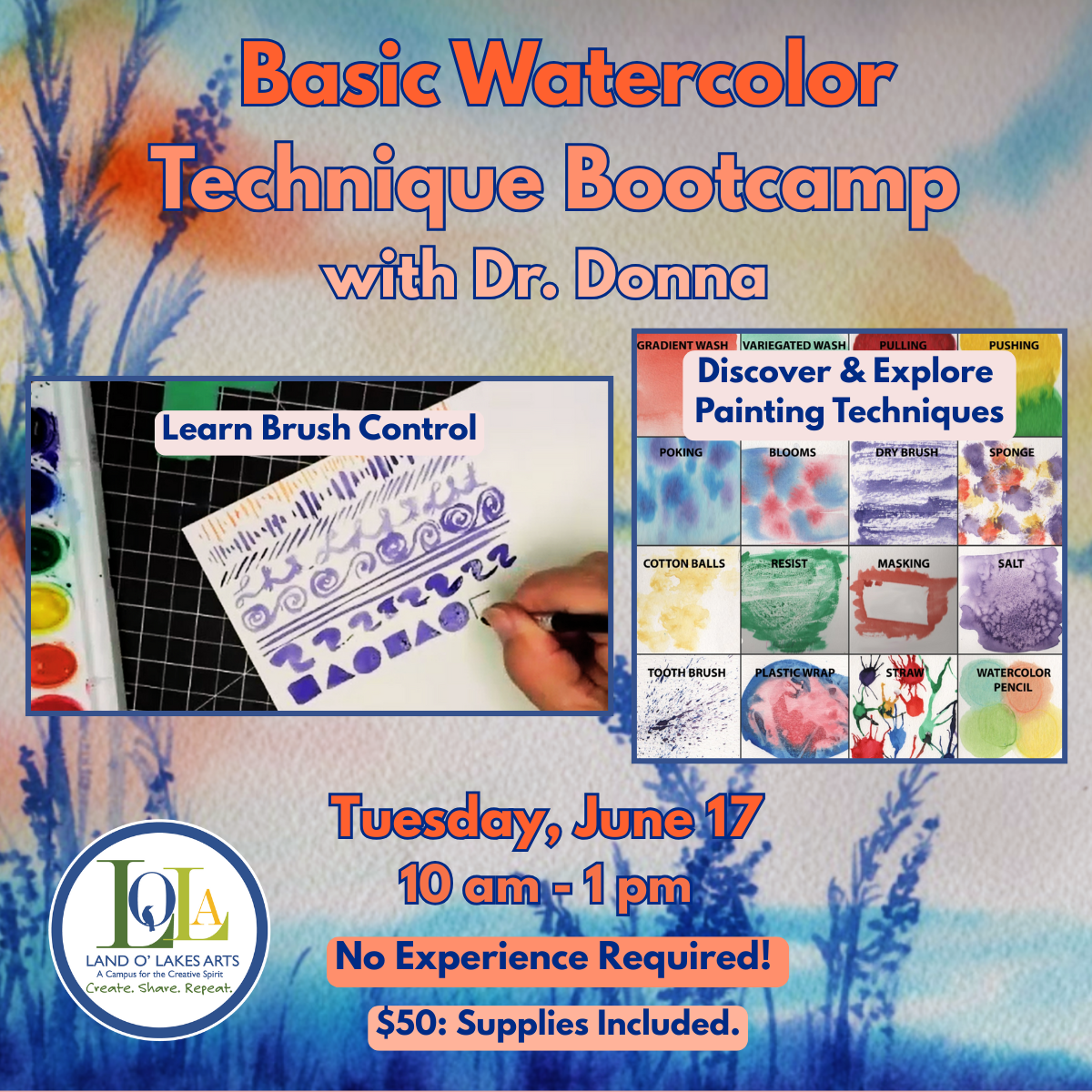 Basic Watercolor Technique Bootcamp - Dr. Donna - 17June2025 Basic Watercolor Technique Bootcamp - Dr. Donna - 17June2025