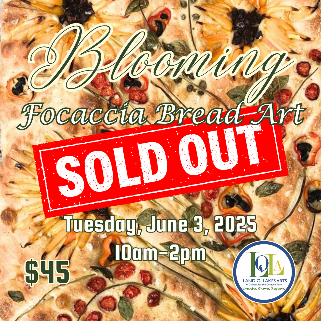 Blooming Focaccia Bread Art Blooming Focaccia Bread Art