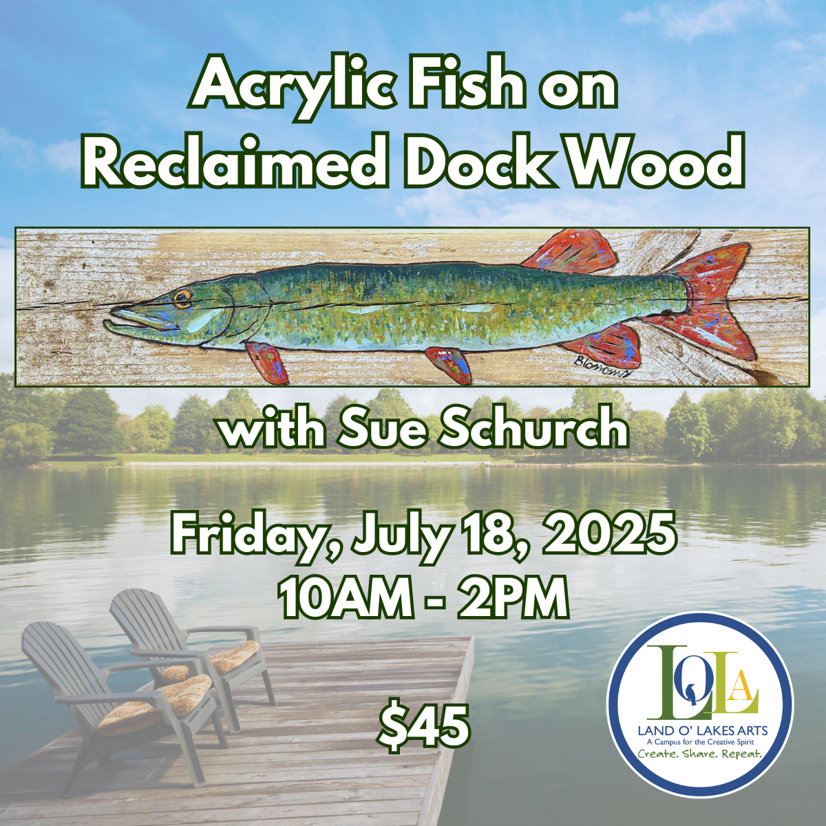 Acrylic Fish Class July 2025 Acrylic Fish Class July 2025