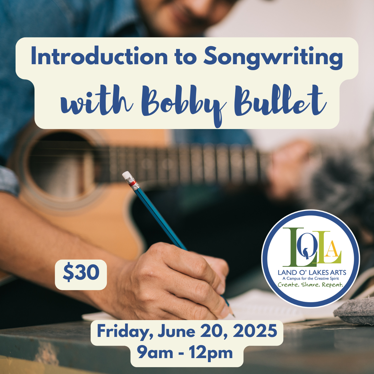 Songwriting with Bobby Bullet - June 2025 Songwriting with Bobby Bullet - June 2025
